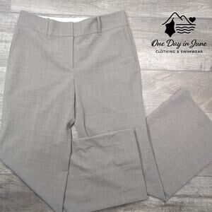 Ann Taylor Signature Fit Wool Wide Leg Pants Size 8